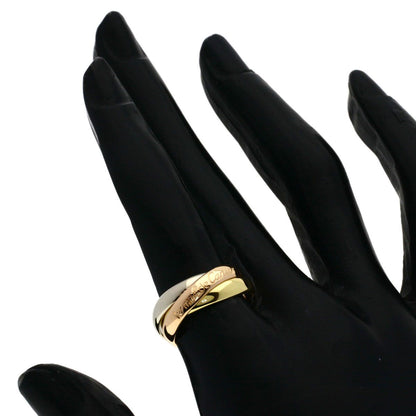 Cartier Trinity 50 Ring 18k Yellow Gold 18k White Pink — view 5