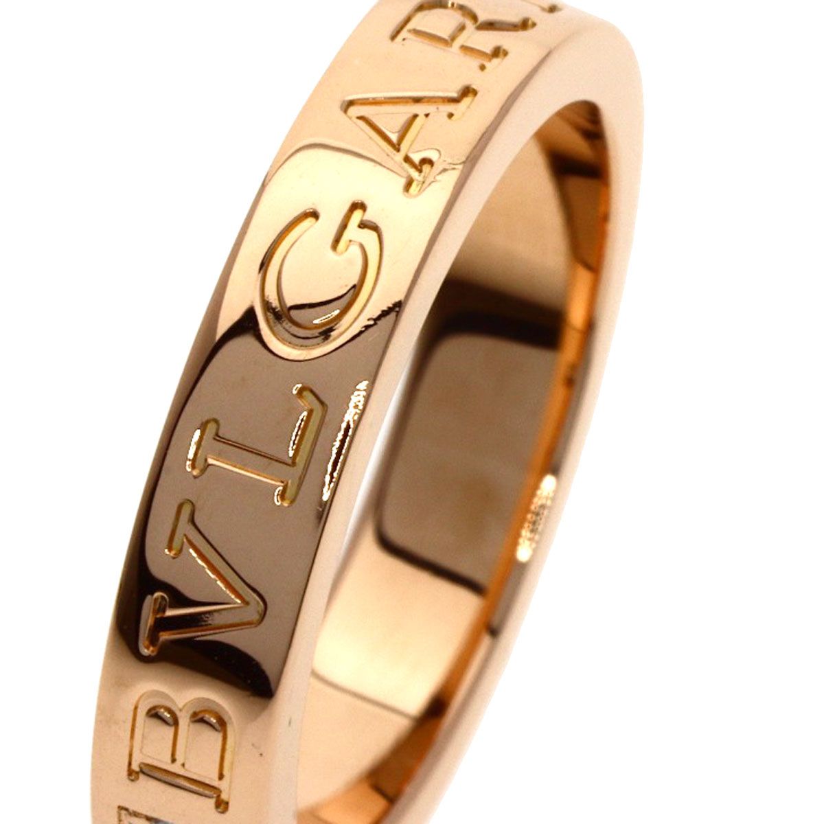 Bvlgari Diamond Ring 18k Pink Gold — view 7