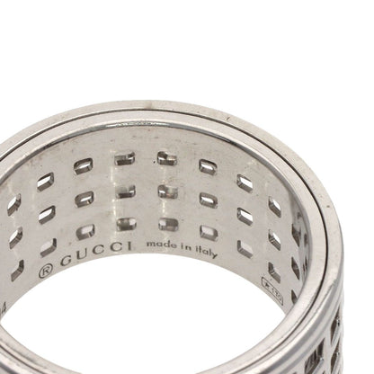 Gucci Scroll Wide Ring 18k White Gold — view 5