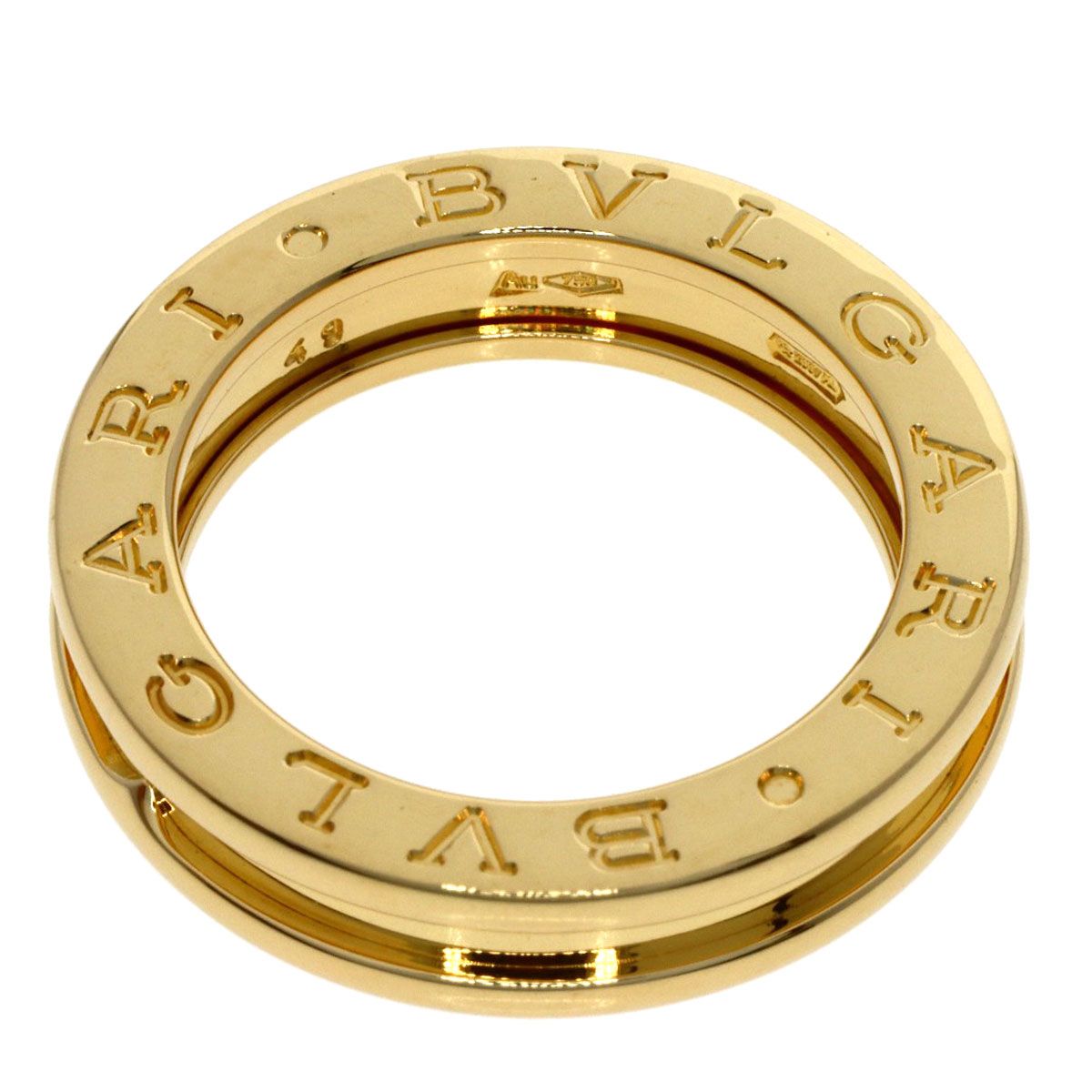 Bvlgari B-zero One Band XS 49 Ring 18k Yellow Gold — view 4