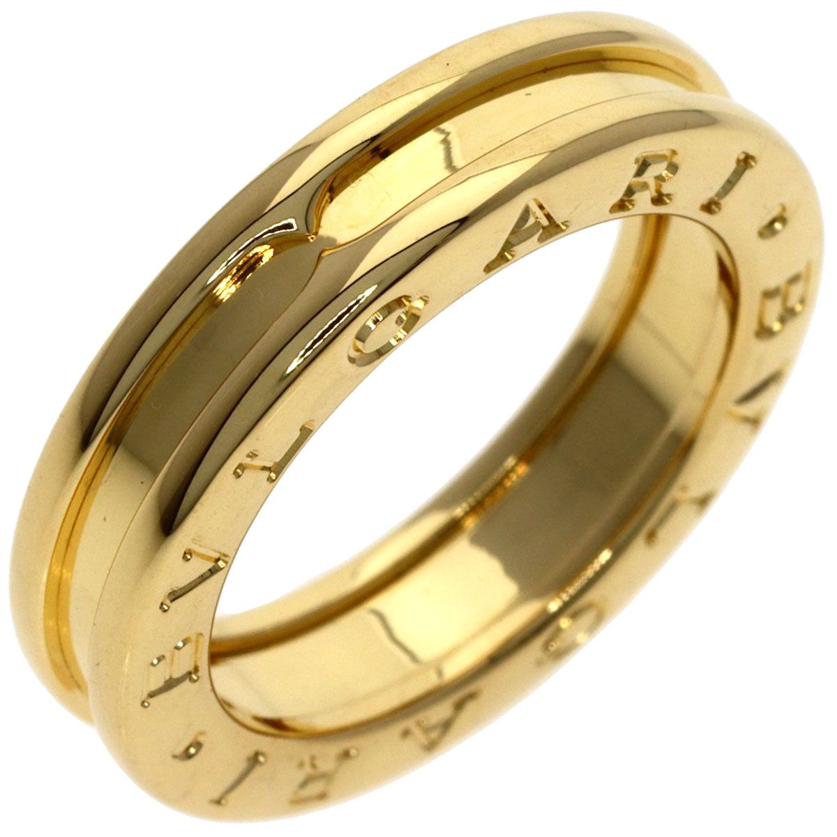 Bvlgari B-zero One Band XS 49 Ring 18k Yellow Gold — view 2