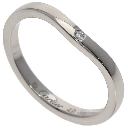 Cartier Ballerina Curve Diamond 49 Ring Flat