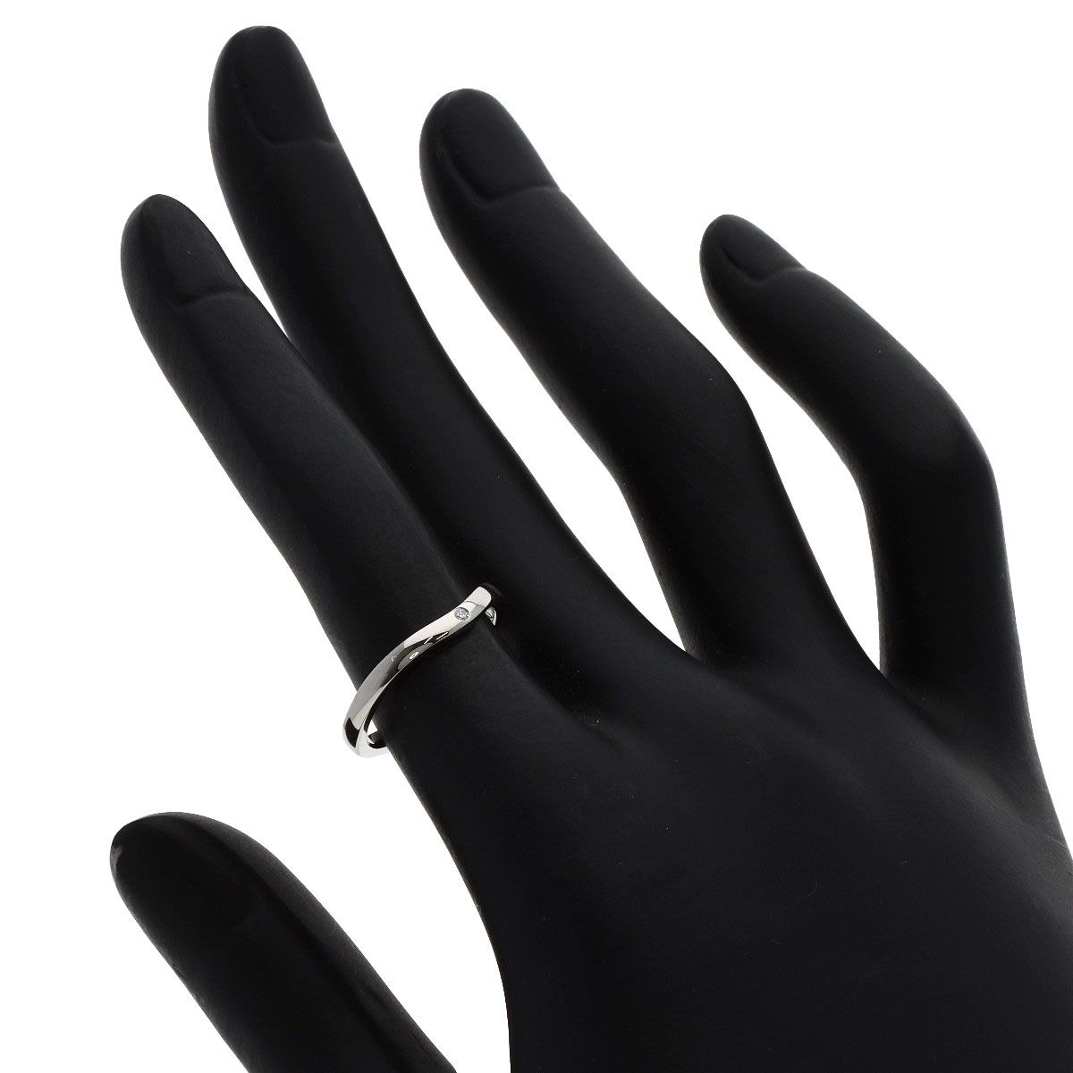 Cartier Ballerina Curve Diamond 49 Ring Flat
