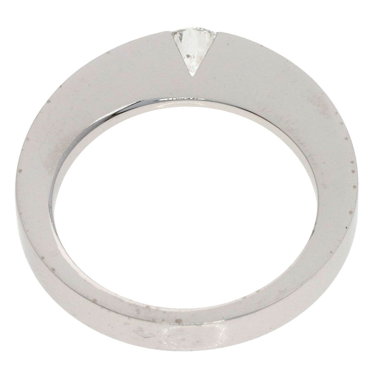 Cartier Date with Diamond 49 Ring 18k White Gold — view 4