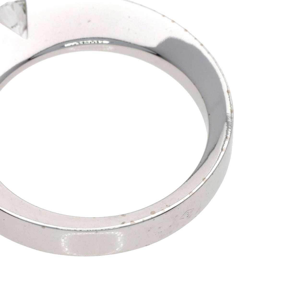 Cartier Date with Diamond 49 Ring 18k White Gold — view 8