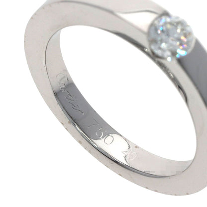 Cartier Date with Diamond 49 Ring 18k White Gold