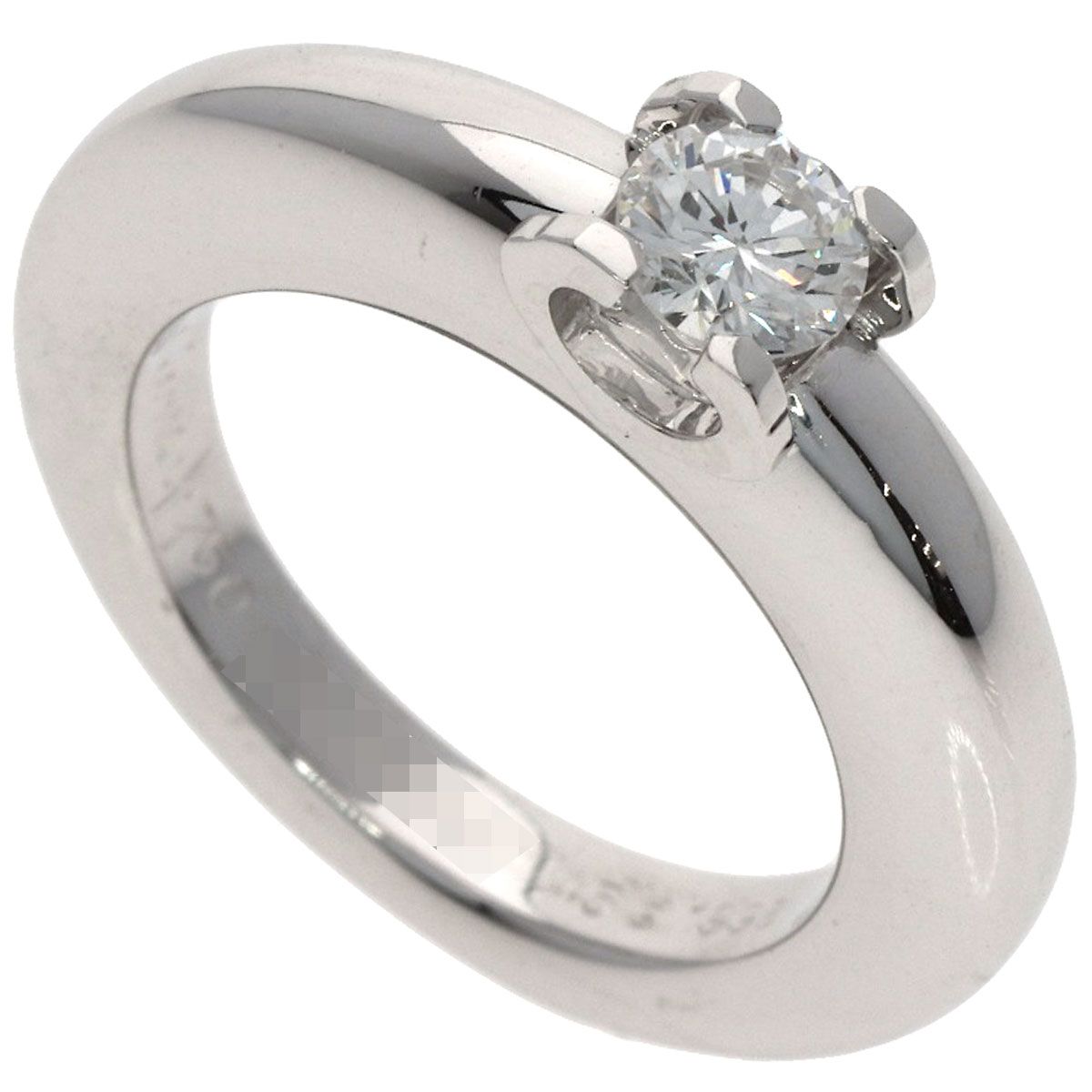 Cartier C de Cartier Diamond 45 Ring 18k White Gold