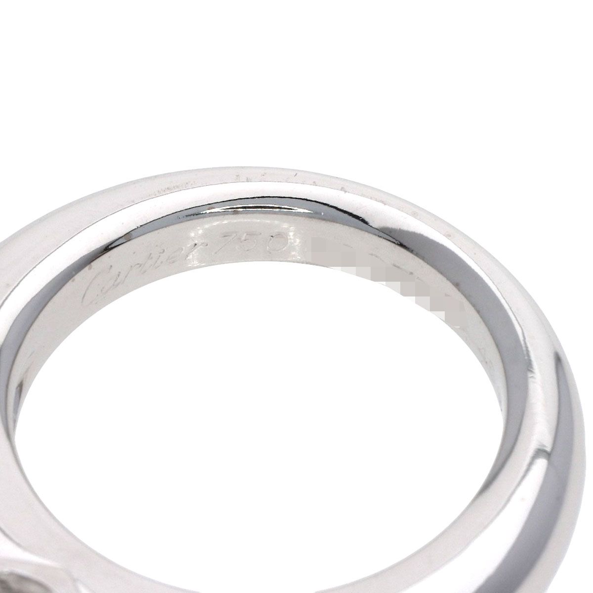 Cartier C de Cartier Diamond 45 Ring 18k White Gold — view 5