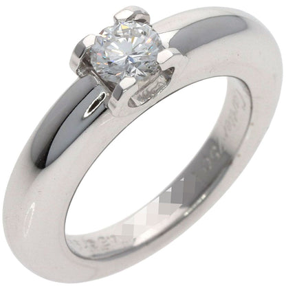 Cartier C de Cartier Diamond 45 Ring 18k White Gold — view 2