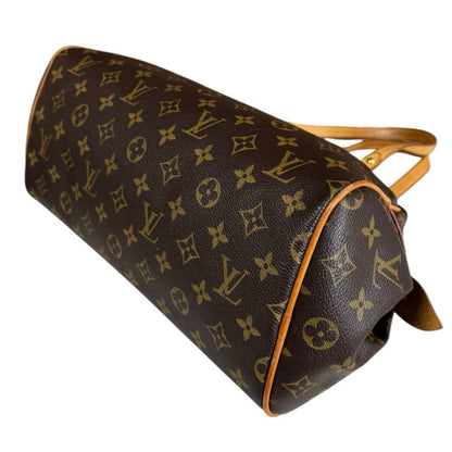 Louis Vuitton Montorgueil PM Monogram Shoulder Bag Canvas Brown — view 7