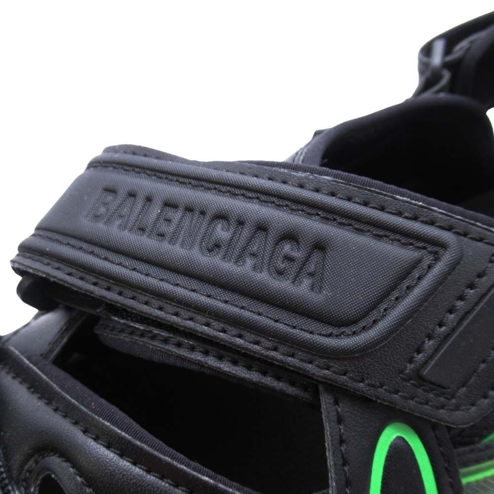 Balenciaga Track Sandal Shoes 43 Black Green — view 7