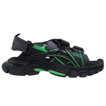Balenciaga Track Sandal Shoes 43 Black Green — view 4