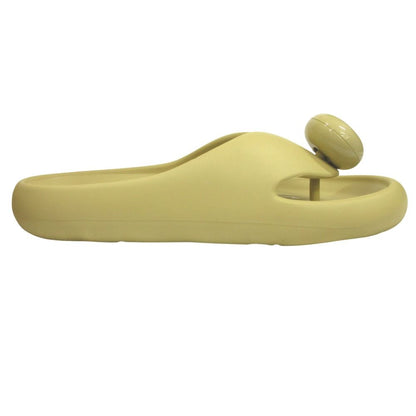 Loewe Formslide Pebble Thong Sandals Shoes Anagram 43 Beige — view 3
