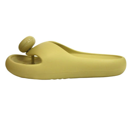 Loewe Formslide Pebble Thong Sandals Shoes Anagram 43 Beige — view 2