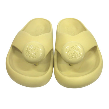 Loewe Formslide Pebble Thong Sandals Shoes Anagram 43 Beige — view 5