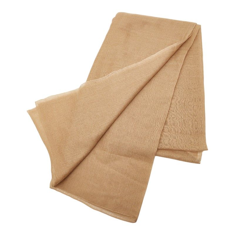 Hermes Shawl Beige Cashmere Silk Scarf — view 2