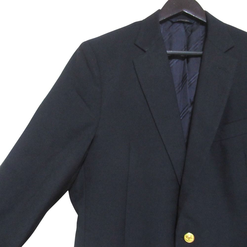 Loro Piana Brooks Brothers Brazza-'s Fabric Gold Buttons Navy Breeze Leather — view 3