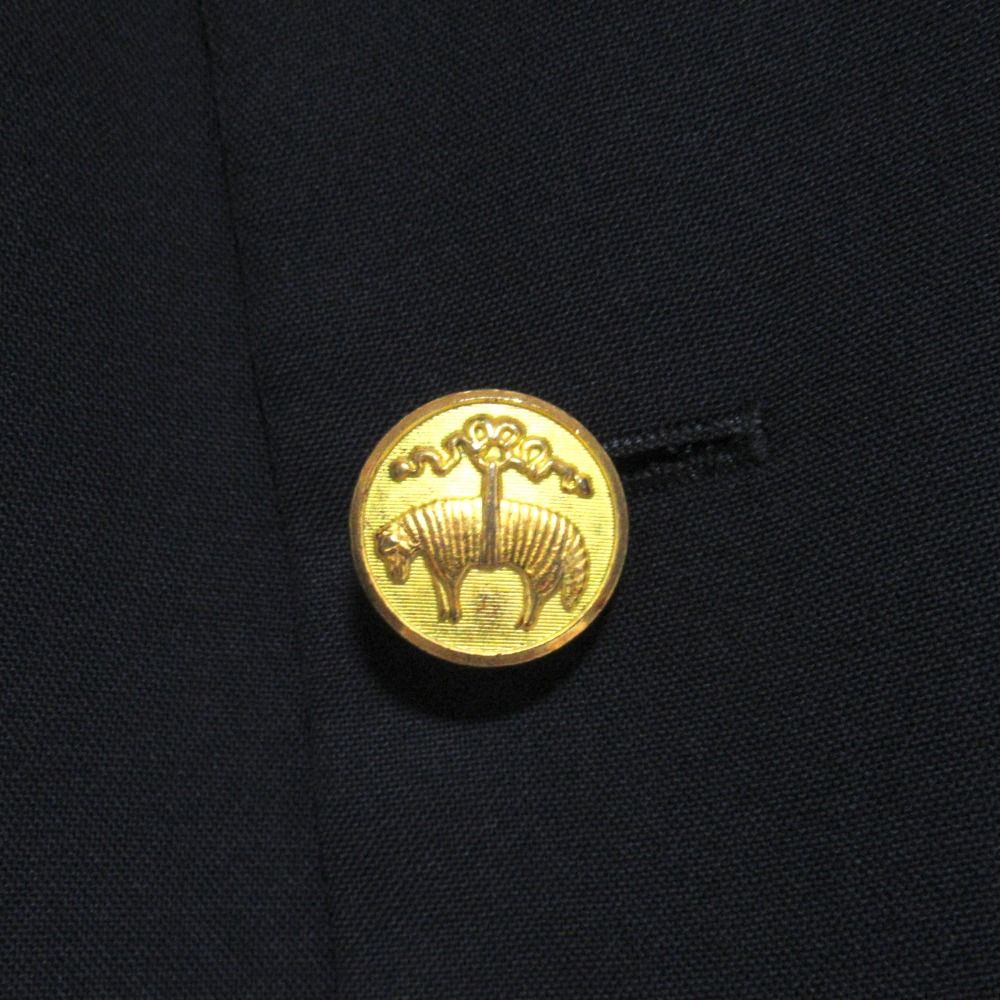 Loro Piana Brooks Brothers Brazza-'s Fabric Gold Buttons Navy Breeze Leather — view 5