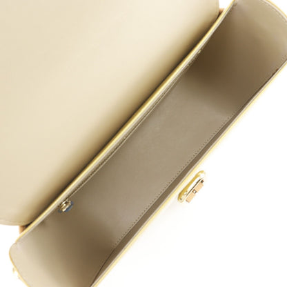 Louis Vuitton Christie GM Monogram Vernis Beige Shoulder Bag — view 5