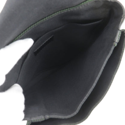 Louis Vuitton Sarah Tove PM Taiga Epi Sea Ardoise Deep Green Black Shoulder Bag — view 5