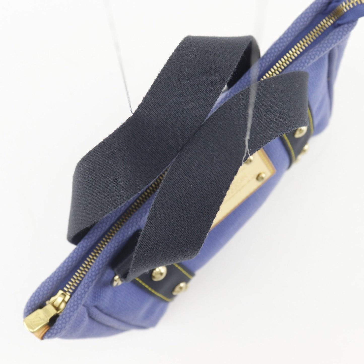 Louis Vuitton Cabas PM Antigua Line Canvas Purple Handbag — view 7