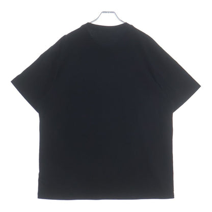 Moncler Maglia T-Shirt Front Print Crew Neck Short Sleeve Black — view 2