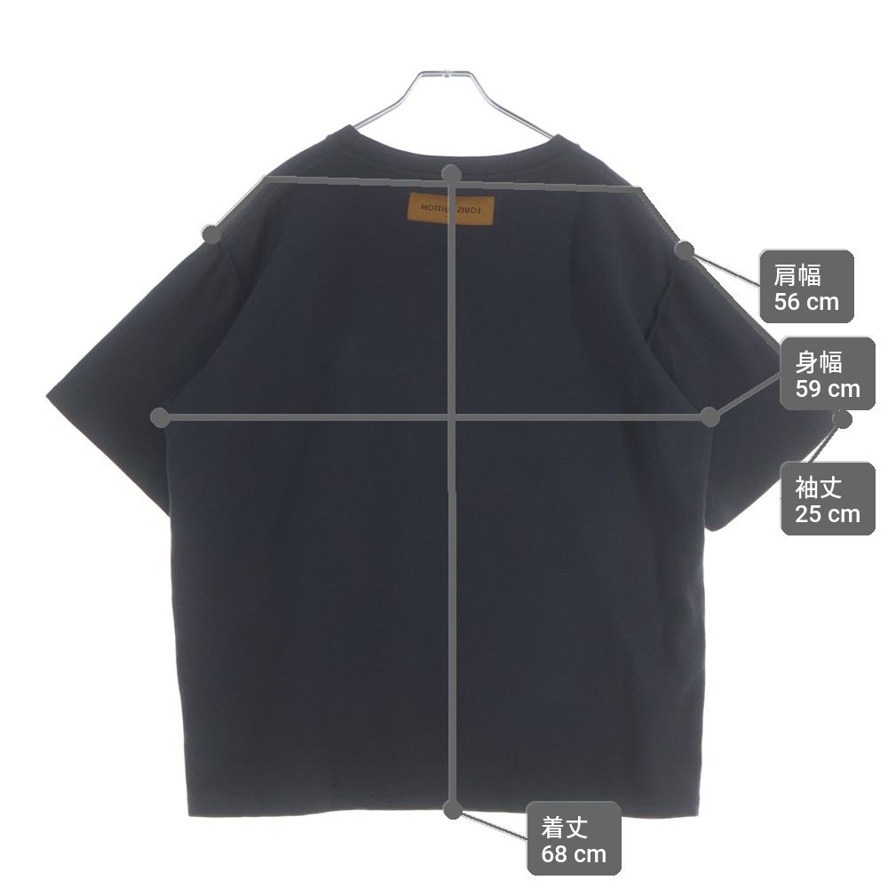 Louis Vuitton LV Vegeture Lace Embroidery Inside Out Crew Neck Short Sleeve — view 9