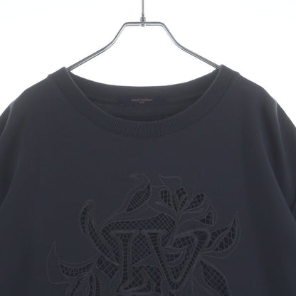 Louis Vuitton LV Vegeture Lace Embroidery Inside Out Crew Neck Short Sleeve — view 3