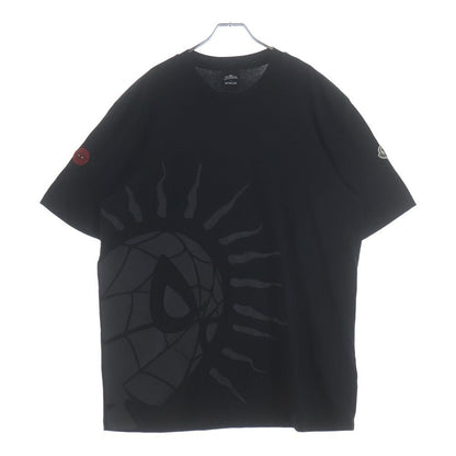 Moncler Marvel Spiderman SS Thirt Front Print Crew Neck Short Sleeve T-Shirt