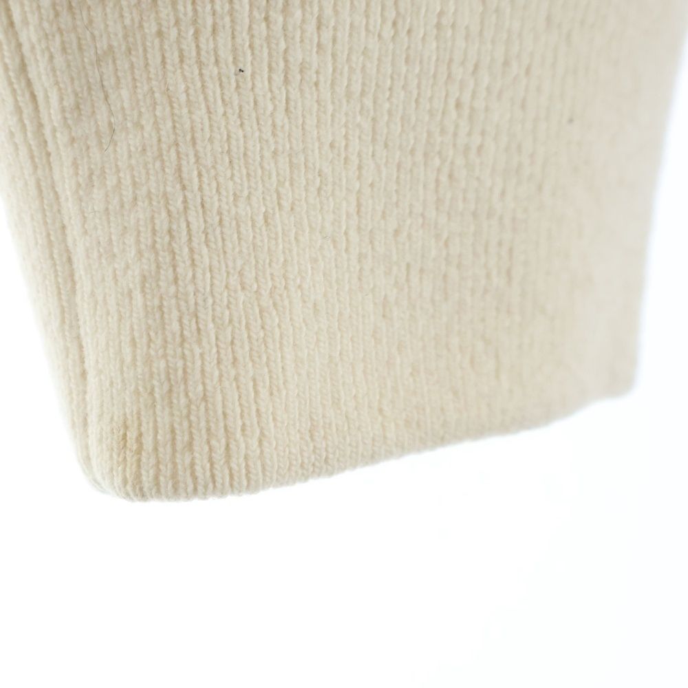 Louis Vuitton Chunky Knit Striped Wool Crew Neck Long Sleeve Sweater Shoulder — view 5