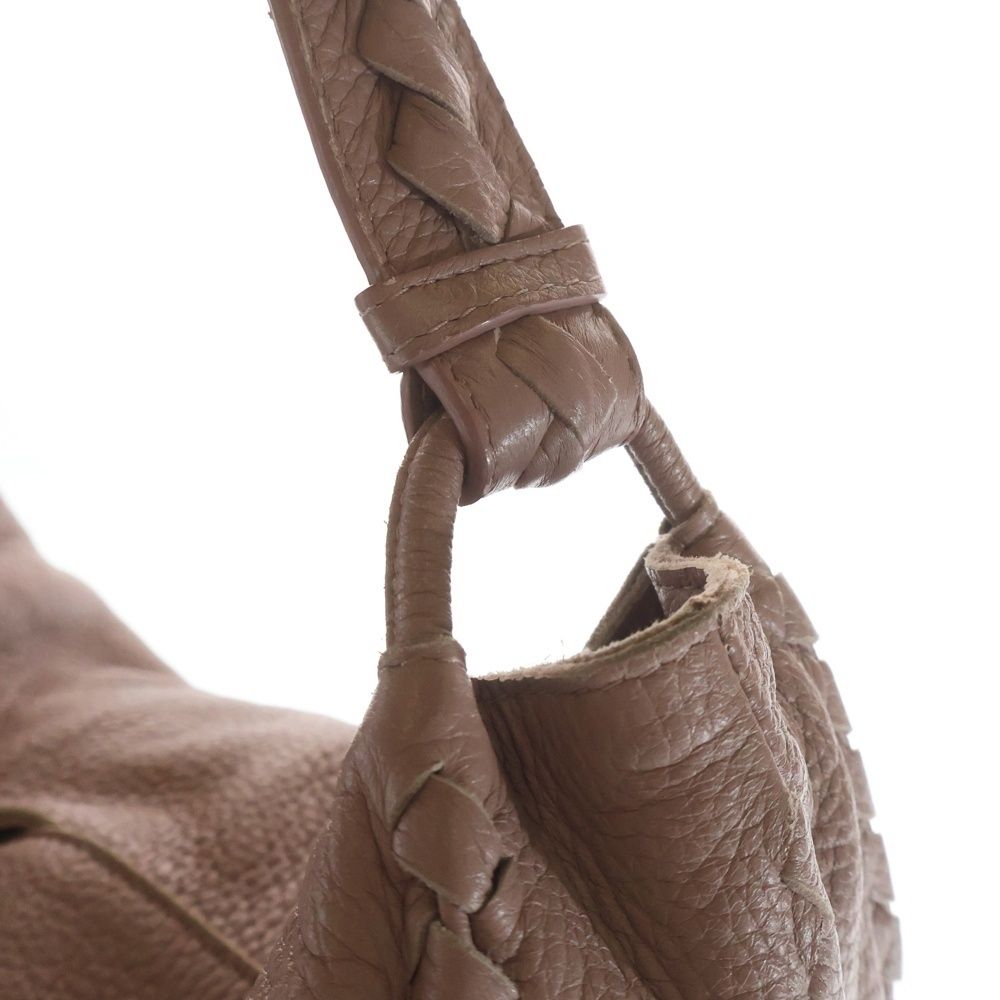 Bottega Veneta Intrecciato Cervo Tote Rose Pink Leather — view 5