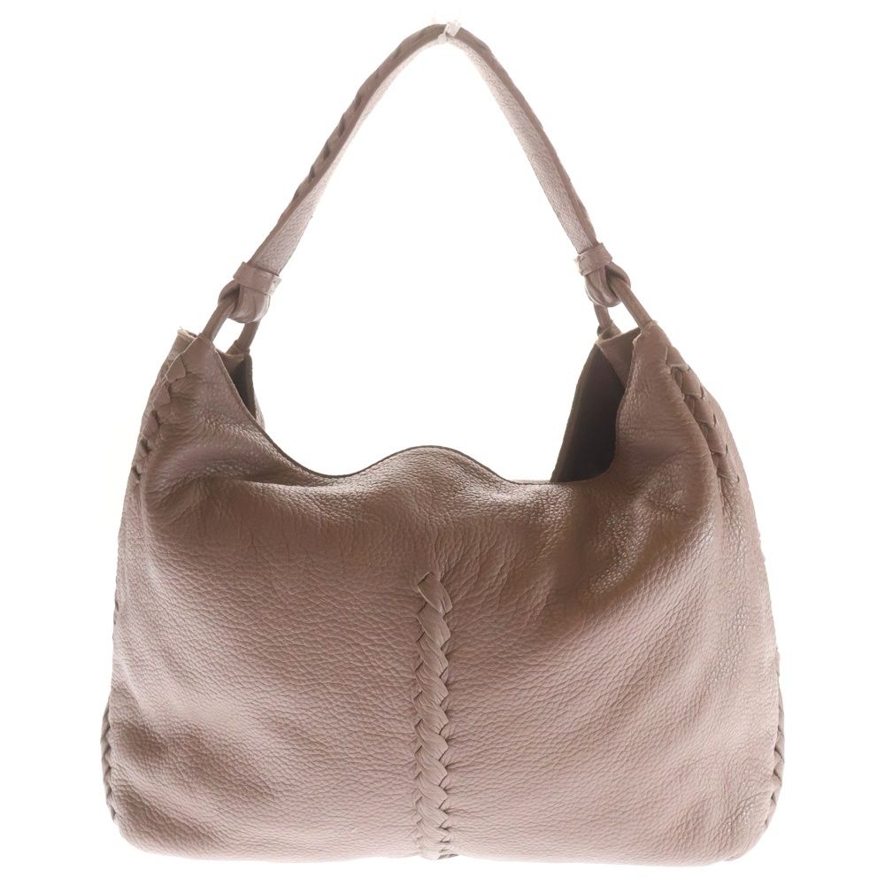 Bottega Veneta Intrecciato Cervo Tote Rose Pink Leather