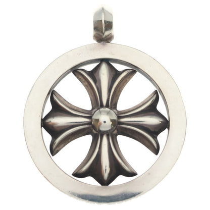 Chrome Hearts CH Plus Medalion CH Medallion Pendant Top Silver