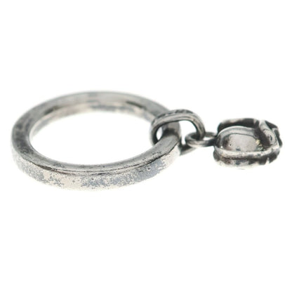 Chrome Hearts Ntfl Heart Motif Silver Ring — view 3