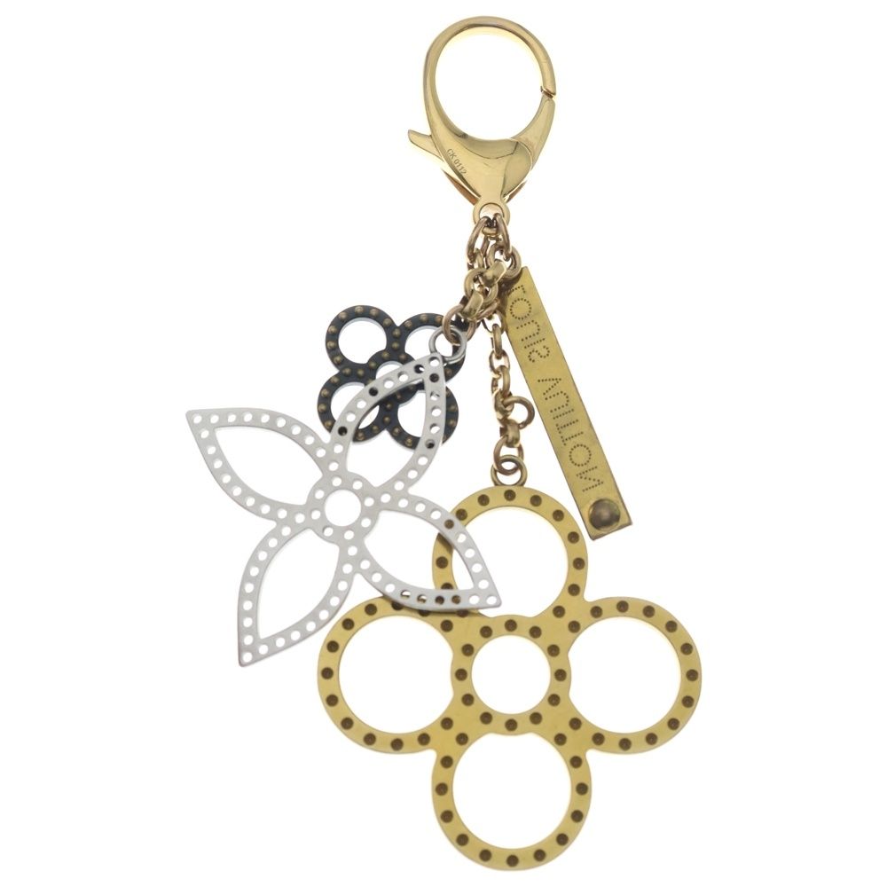 Louis Vuitton Bijou Sac Tabage Key Holder Bag Charm Gold Silver Black — view 2