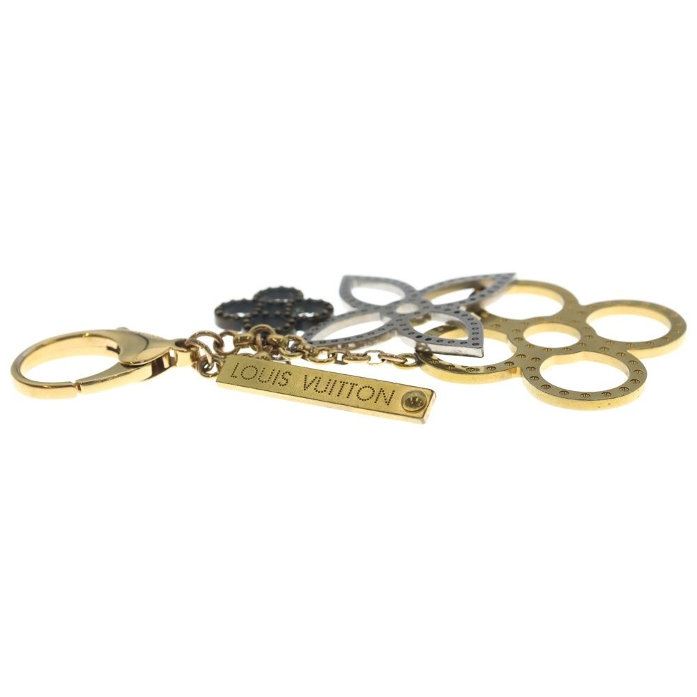 Louis Vuitton Bijou Sac Tabage Key Holder Bag Charm Gold Silver Black — view 4