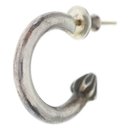Chrome Hearts Hoop Plain Earrings Silver