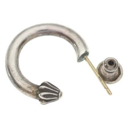 Chrome Hearts Hoop Plain Earrings Silver — view 6