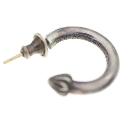 Chrome Hearts Hoop Plain Earrings Silver — view 5