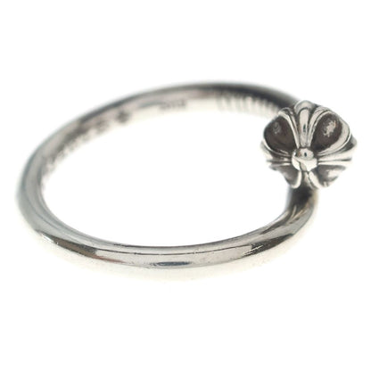 Chrome Hearts Nail Crsball Cross Ball Ring Silver — view 3