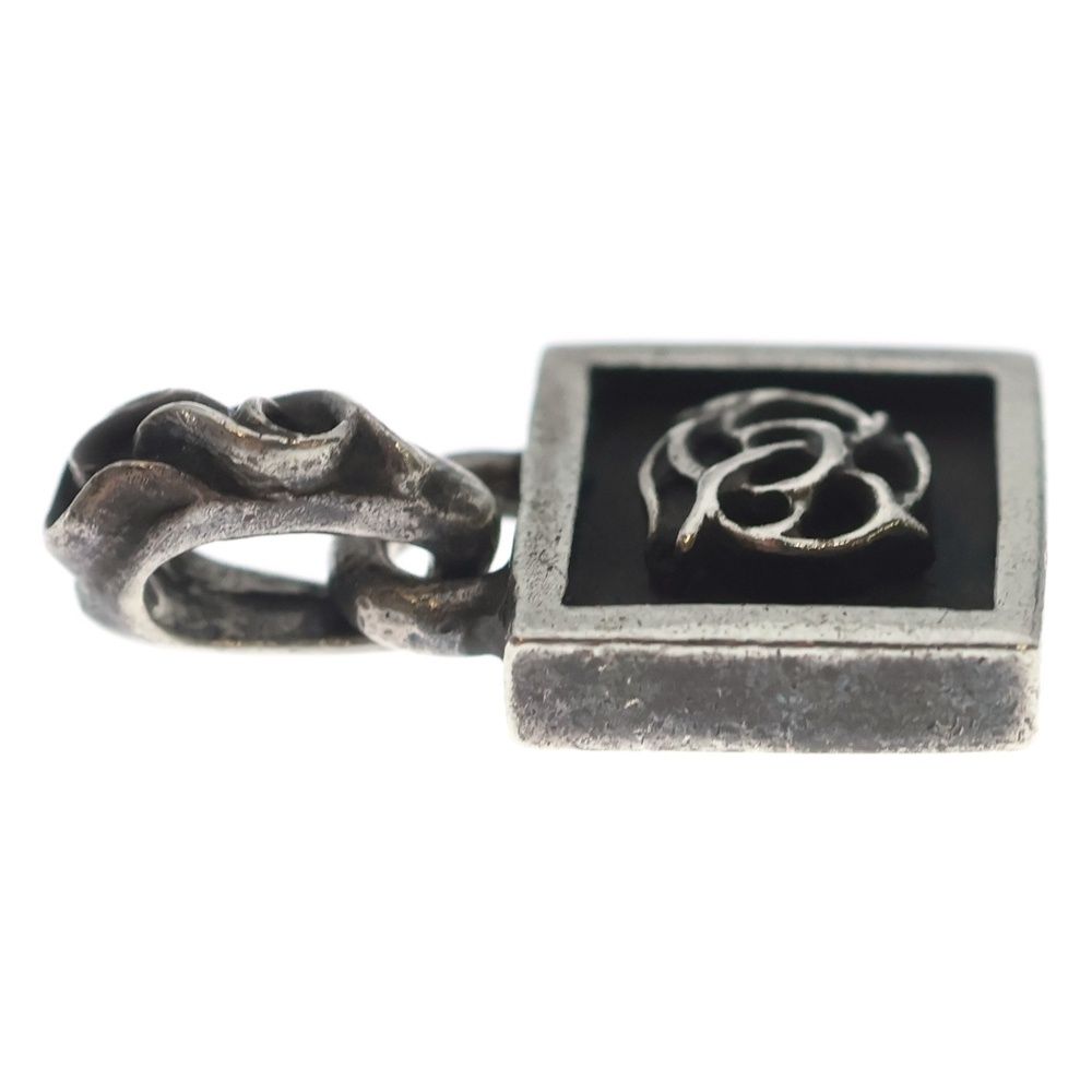 Chrome Hearts Framed Flrl Floral Charm Pendant Top Silver — view 4