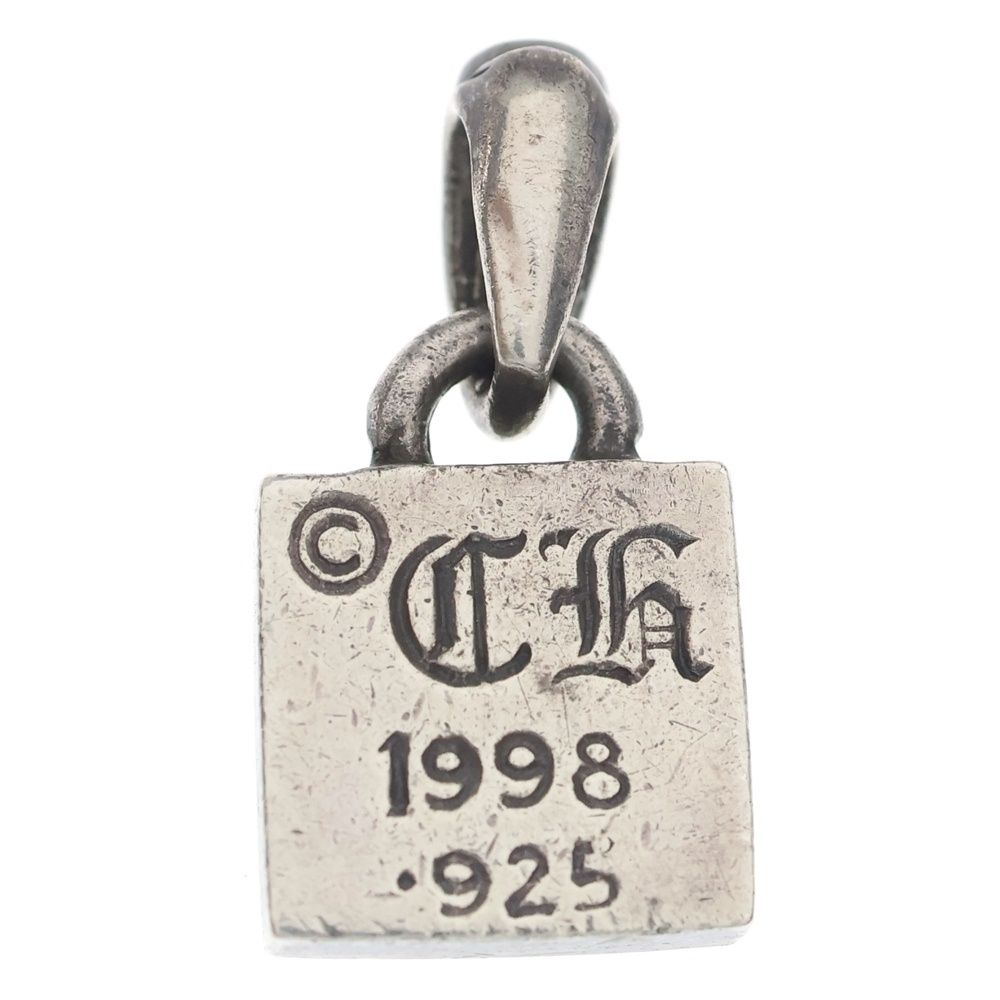 Chrome Hearts Framed Flrl Floral Charm Pendant Top Silver — view 2
