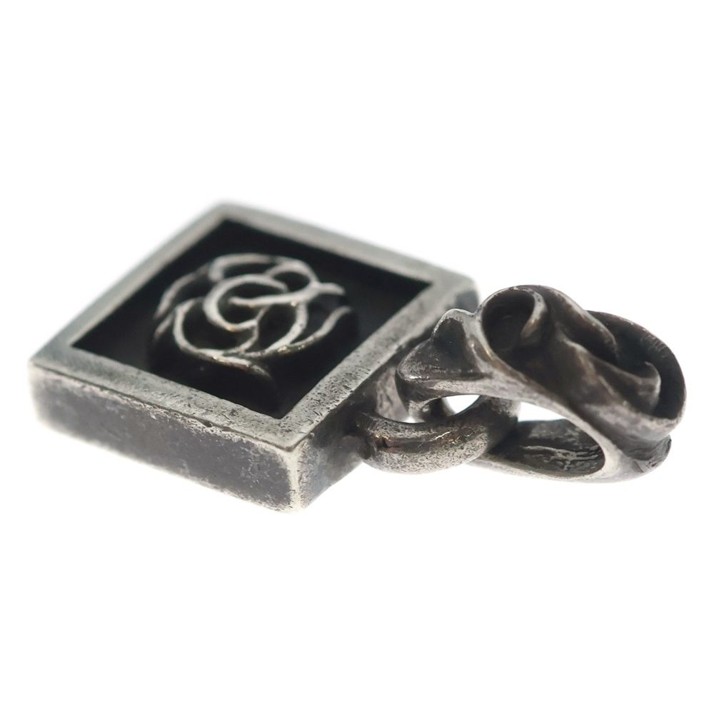 Chrome Hearts Framed Flrl Floral Charm Pendant Top Silver — view 6