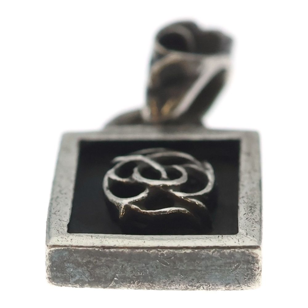 Chrome Hearts Framed Flrl Floral Charm Pendant Top Silver — view 5