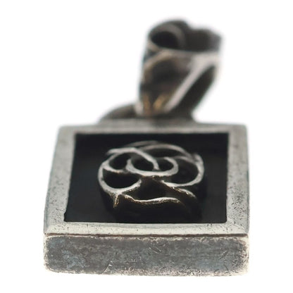 Chrome Hearts Framed Flrl Floral Charm Pendant Top Silver — view 5
