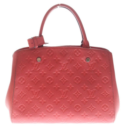 Louis Vuitton Monogram Empreinte Montaigne MM 2-Way Shoulder Bag Pink Leather — view 2