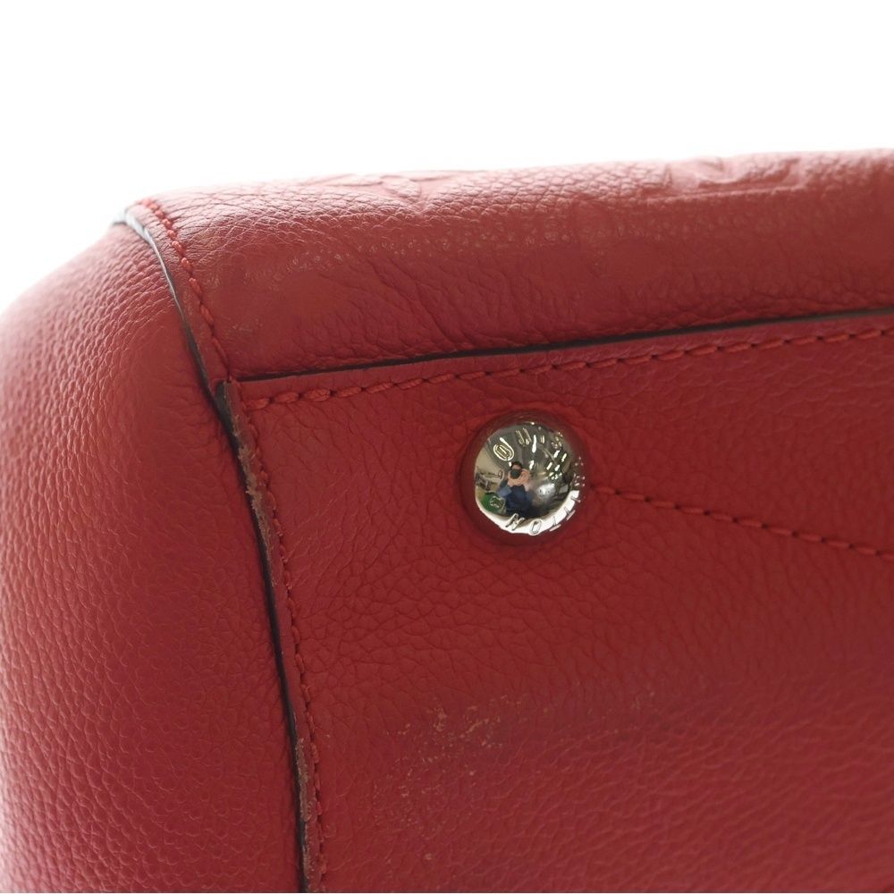 Louis Vuitton Monogram Empreinte Montaigne MM 2-Way Shoulder Bag Pink Leather — view 5