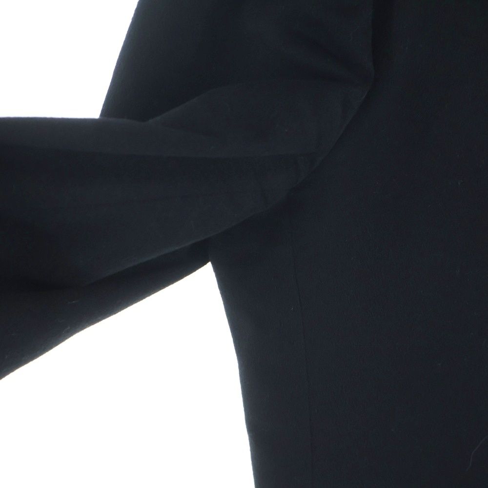 Versace Gianni Wool Cashmere Gold Button Tailored Jacket Black — view 5