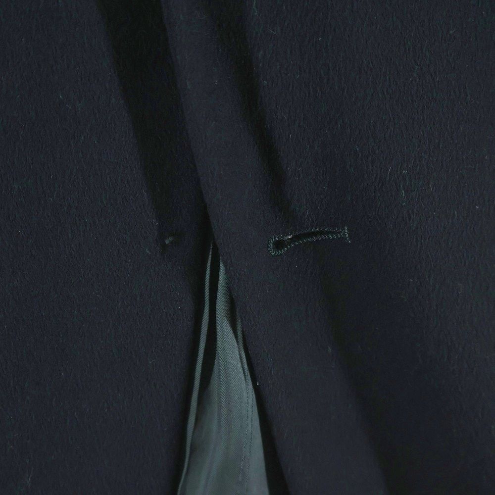 Versace Gianni Wool Cashmere Gold Button Tailored Jacket Black — view 6