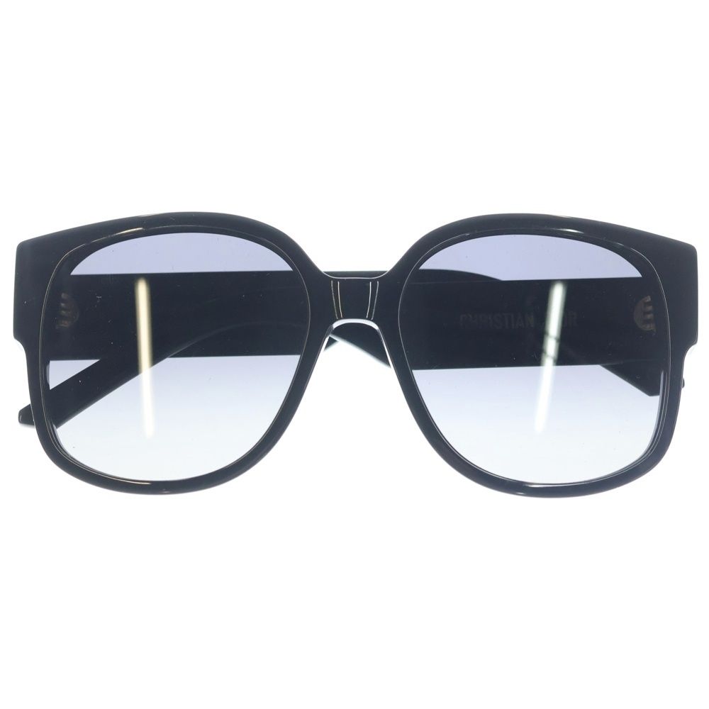 Dior Wildior BU Side Logo Wellington Acetate Frame Sunglasses Black Eyewear